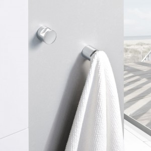 TONDA SINGLE ROBE HOOK DEPHT 5 CM