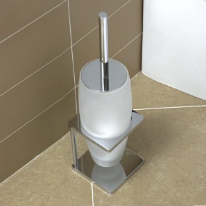 VINTAGE FREESTANDING TOILET BRUSH HOLDER