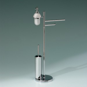 JOLLY FOUR FUNCTIONS METAL BRUSH HOLDER